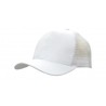 Czapka truckerka w kolorze białym