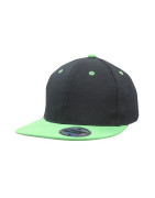 Dziecięcy Snap back pro z zielonymi elementami