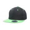 Dziecięcy Snap back pro z zielonymi elementami