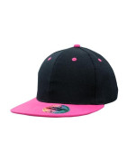 Dziecięcy Snap back pro z różowymi elementami