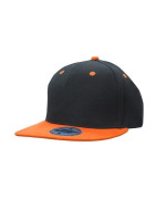 Dziecięcy Snap back pro z pomarańczowymi elementami