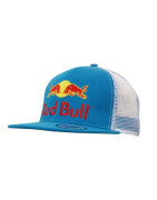 Truckers z płaskim daszkiem + haft płaski Red Bull