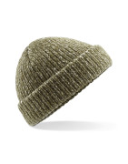 Glencoe Beanie - B429 - Moss Green Fleck