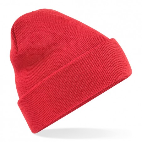 Czapka dzianinowa - B45 - Bright Red Czapka dzianinowa - B45 - Bright Red