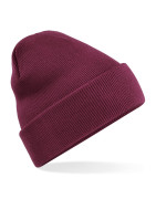 Czapka dzianinowa - B45 - Burgundy