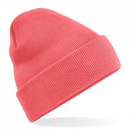 Czapka dzianinowa - B45 - Coral Czapka dzianinowa - B45 - Coral