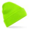 Czapka dzianinowa - B45 - Fluorescent Green