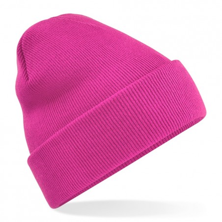 Czapka dzianinowa - B45 - Fuchsia Czapka dzianinowa - B45 - Fuchsia