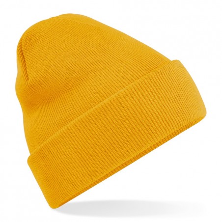 Czapka dzianinowa - B45 - Mustard Czapka dzianinowa - B45 - Mustard