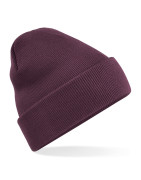 Czapka dzianinowa - B45 - Plum
