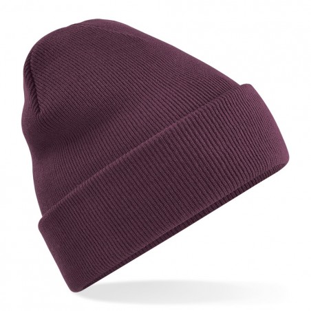 Czapka dzianinowa - B45 - Plum Czapka dzianinowa - B45 - Plum
