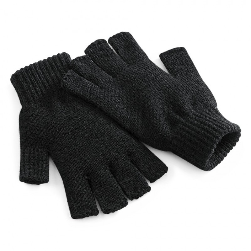 Rękawiczki Fingerless - B491 - Black