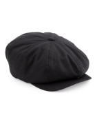 Kaszkiet Newsboy - B624 - Black