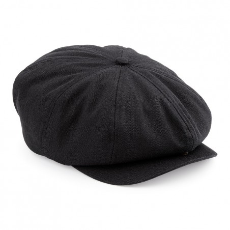 Kaszkiet Newsboy - B624 - Black Kaszkiet Newsboy - B624 - Black