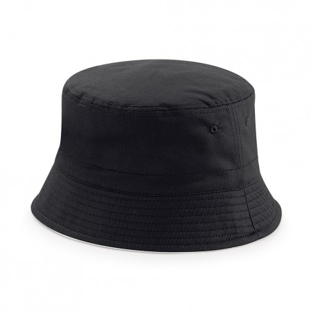 Dwustronny kapelusz Bucket - B686 - Black Dwustronny kapelusz Bucket - B686 - Black