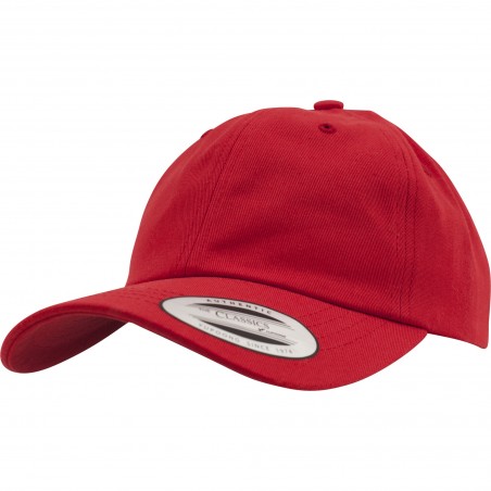 Czapka Low Profile - 6245CM - Red Czapka Low Profile - 6245CM - Red
