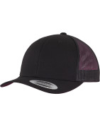 Czapka Retro Trucker - 6606 - Black