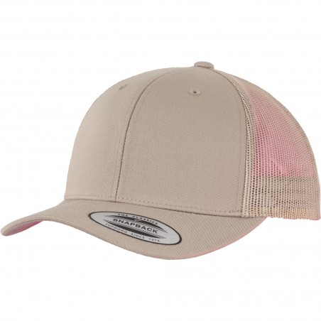 Czapka Retro Trucker - 6606 - Khaki Czapka Retro Trucker - 6606 - Khaki