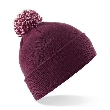 Czapka B450 - burgundy/white Czapka B450 - burgundy/white