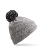 Czapka B450 - heather grey/black