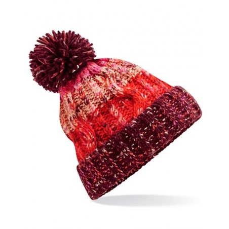 Corkscrew Pom Pom Beanie Corkscrew Pom Pom Beanie