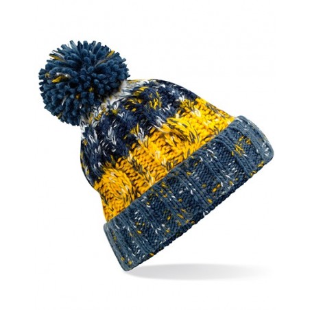 Corkscrew Pom Pom Beanie Corkscrew Pom Pom Beanie