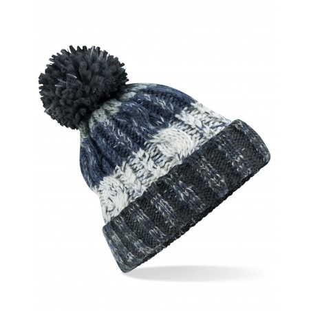 Corkscrew Pom Pom Beanie Corkscrew Pom Pom Beanie