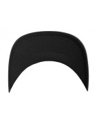 Czapka typu Full Cap model 6277FM - szara, czarny spód daszka