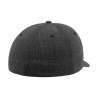 Czapka typu Full Cap model 6277FM - szara, czarny spód daszka
