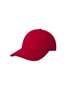 Czapka z daszkiem w kolorze czerwonym