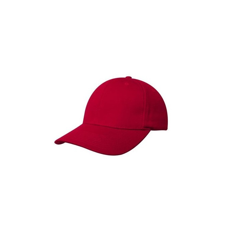 Czapka z daszkiem w kolorze czerwonym
